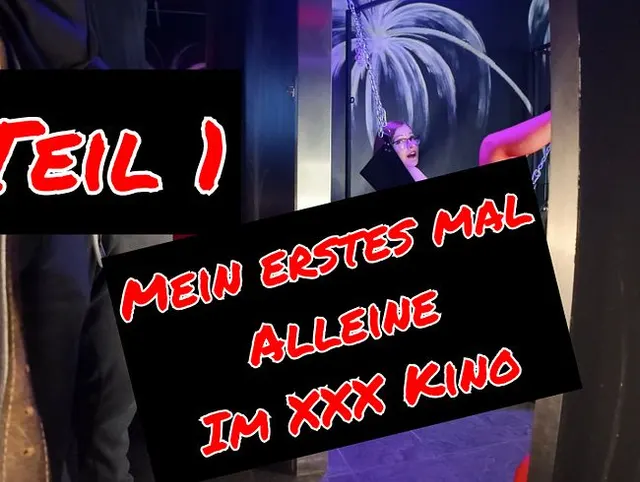 Mein ERSTES MAL Alleine im Porno Kino!! Teil 1 Ao