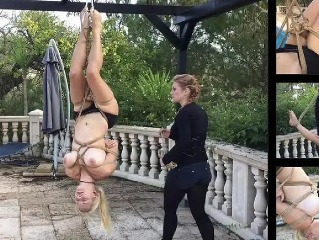 Sinnliche Bondage am Pool - Teil 2