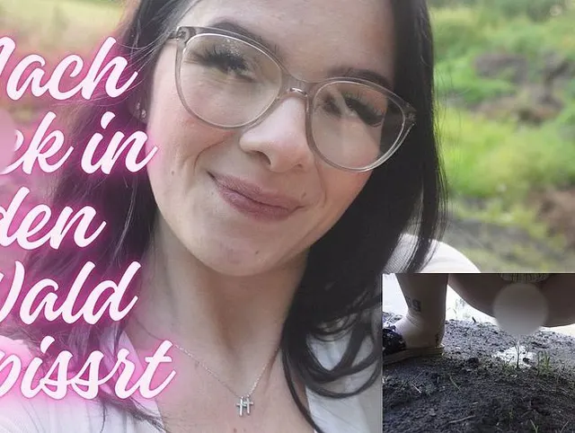 Nach geilem Fick im Wald ...in den Matsch gepisst !