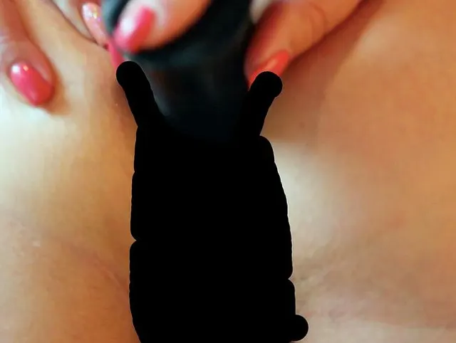 in Nylons selber Anal gefickt