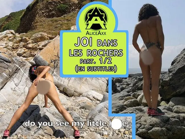 Komm und genieße mit mir in den Felsen. JOI Französisch . PART 1/2 (english subtiles)