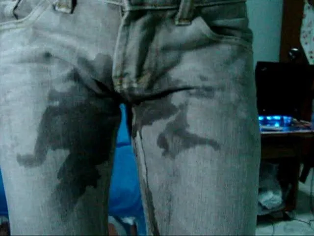 In die jeans gepisst