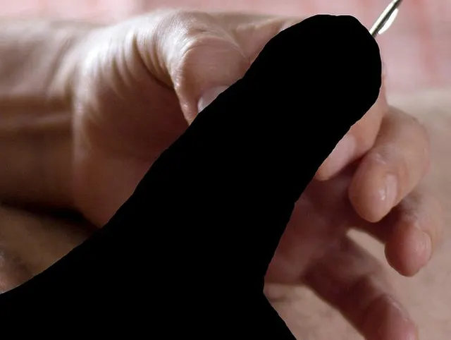 Urethral Sounding with 9mm Rosebud