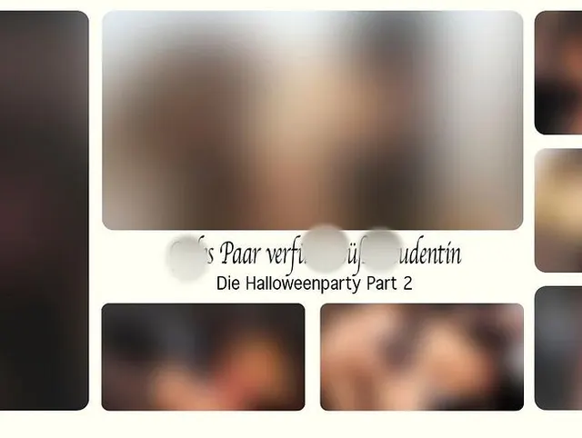 Geiles Paar verführt süße Studentin - Die Halloweenparty Part 2