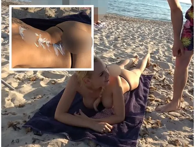 REINGELEGT. Dreist am öffentlichen Strand durchgenagelt!