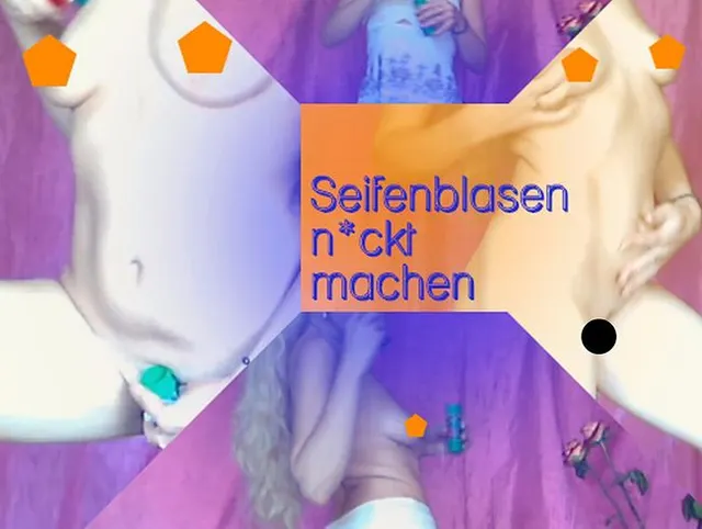 Seifenblasen nackt machen