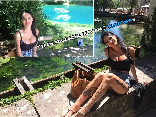 Typen abgeschleppt am Blautopf!!!
