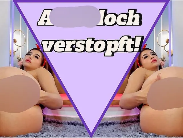 Arschloch verstopft!