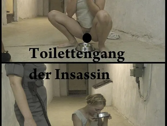 Toilettengang der Insassin