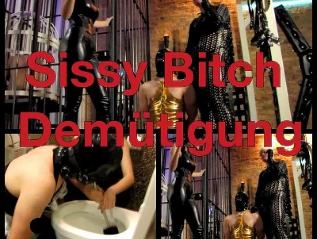 Sissy Bitch heftig gedemütigt