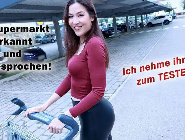 Im Supermarkt erkannt und angesprochen! Ich nehme ihn mit zum SCHWANZ-TEST!