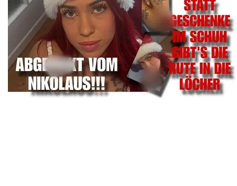 ABGEFICKT VOM NIKOLAUS!!! STATT GESCHENKE IM SCHUH GIBT'S DIE RUTE IN DIE LÖCHER