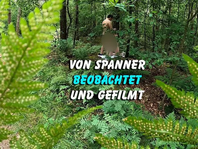 Von Spanner beobachtet und gefilmt