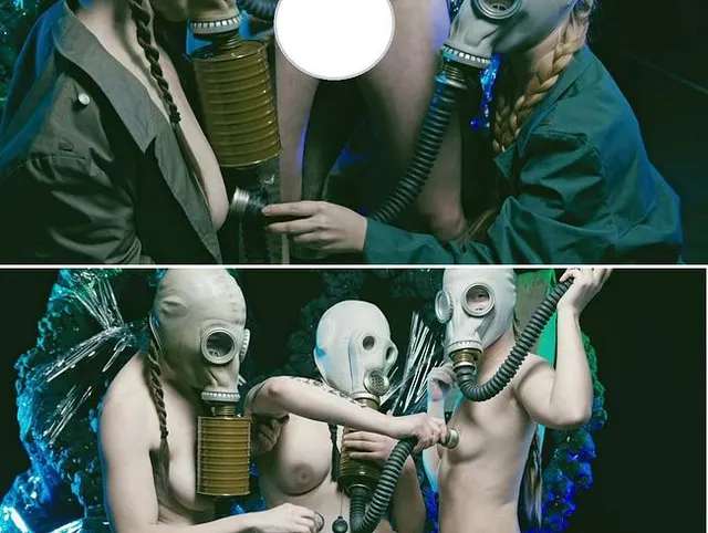 gas mask fetish