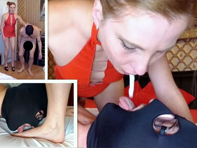 Ein devoter Spermafresser