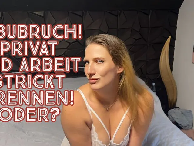 Tabubruch! Privat und Arbeit strickt trennen! Oder?