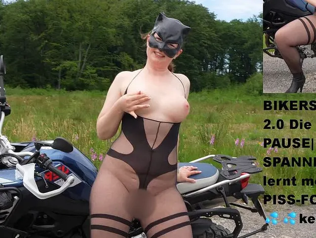 BIKERSTOP 2.0 Die PISS-PAUSE| SPANNER lernt meine PISS-FOTZE kennen!!