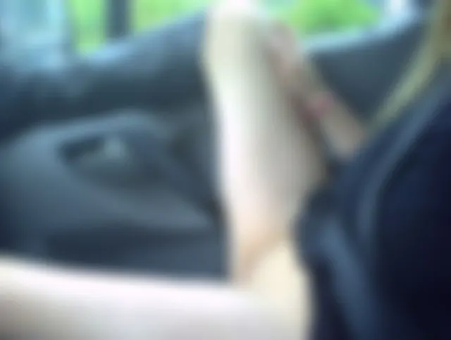 bisschen im auto gefummelt