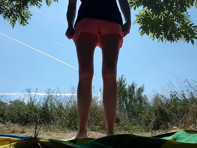 FKK Eincremen am Badesee ** Outdoor Spaß **