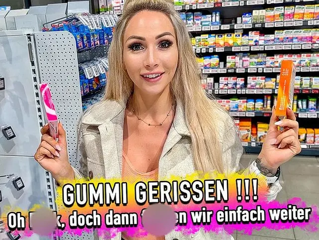 GUMMI GERISSEN - doch dann fickten wir einfach weiter !