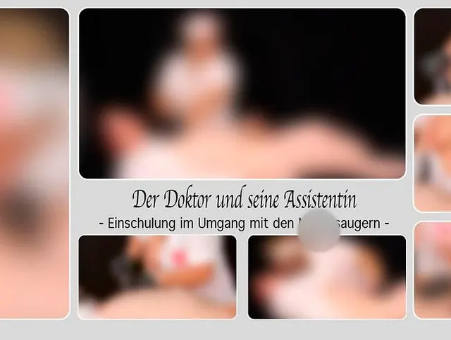 Der Doktor und seine Assistentin - Einschulung im Umgang mit den Nippelsaugern -