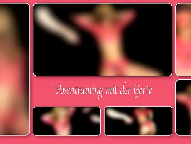Posentraining mit der Gerte