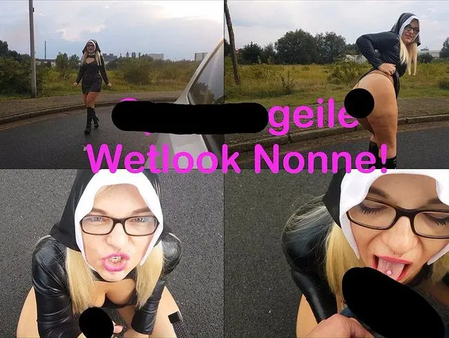 Spermageile Wetlook Nonne!