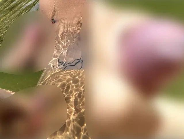 TAUCHHANDJOB! Ich sehe deinen großen Schwanz unter Wasser und hole deine ganze Milch raus!