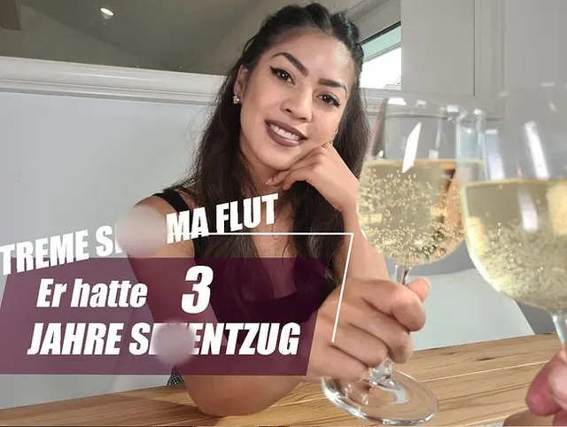 EXTREME SPERMAFLUT! Er hatte drei JAHRE SEXENTZUG