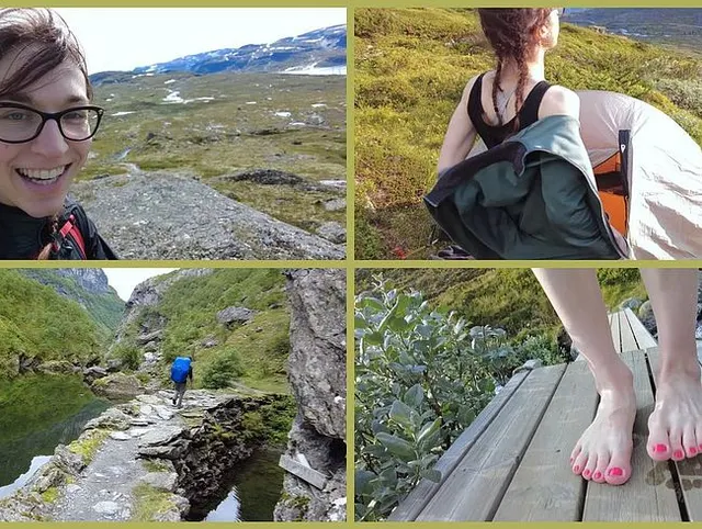 100% ECHT! Privates Urlaubsvideo aus Norwegen – mit Blowjob im Freien, Wichsen im Zelt, …