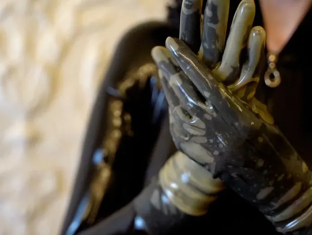 Transparente Handschuhe