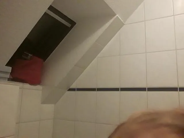Vor dem zu Bett gehen, nochmal Pipi gemacht