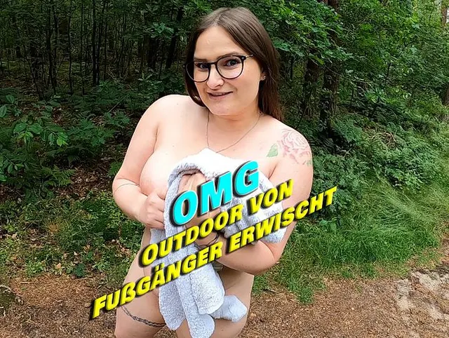 OMG! Outdoor von Fußgänger erwischt