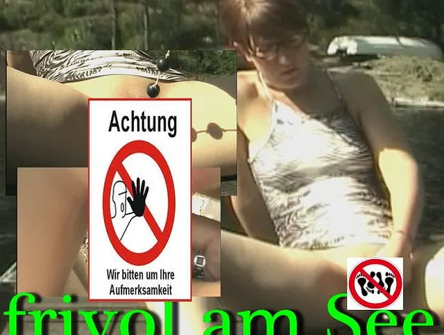 Sex und Sperma am See