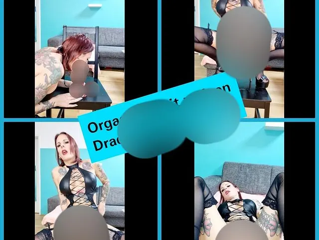 Orgasmus mit meinen Drachenschwanzdildo