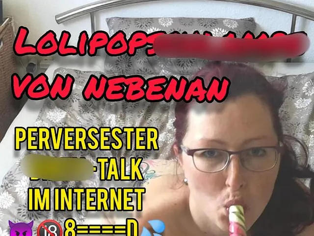 Die LolipopSCHLAMPE von nebenan - perverser DIRTY-TALK