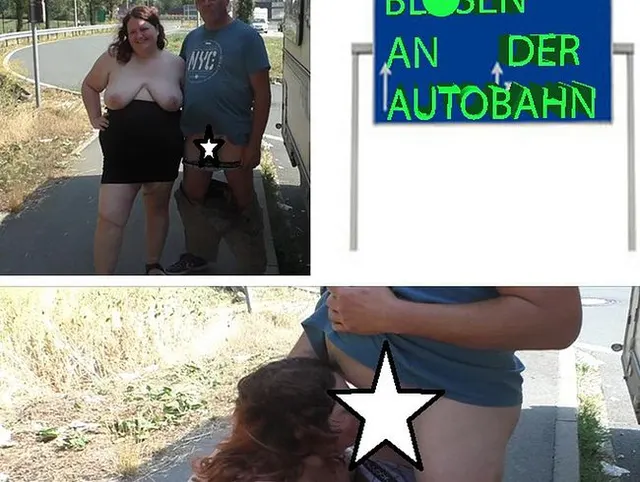 Blasen an der Autobahn