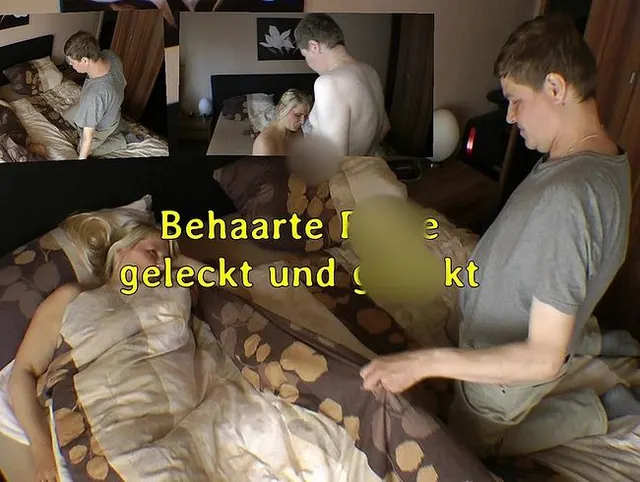 Behaarte Fotze Geleckt und Gefickt