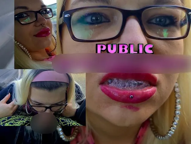 Public Blasschlampe!