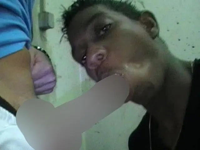 31 Ebony sucks my cock in my car and i fuck him in a public parking
