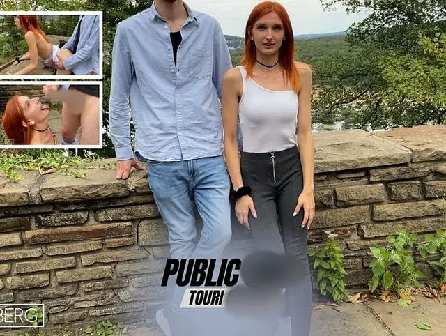 PUBLIC SEX! Touri auf Aussichtsplattform gefickt!
