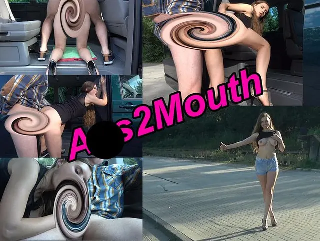 Im Auto hart gefickt und vollgespritzt