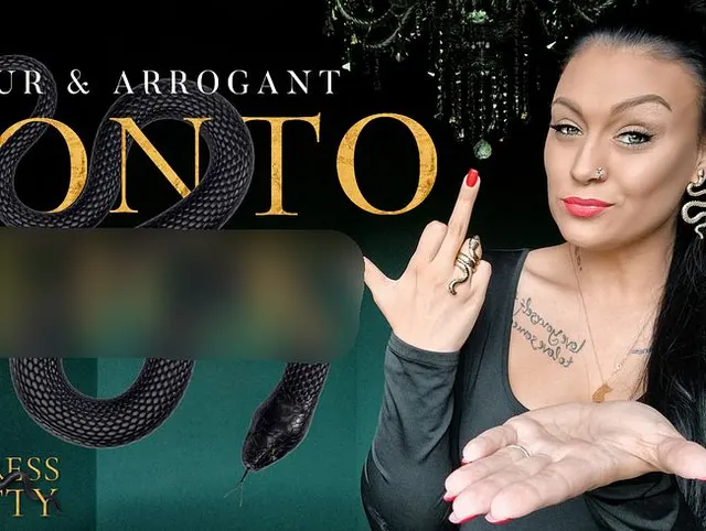 DER KONTOFICK - stur & arrogant