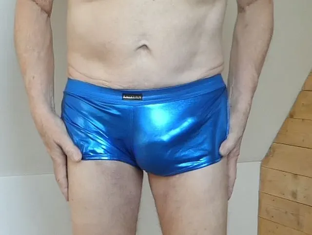 Blaue Hose