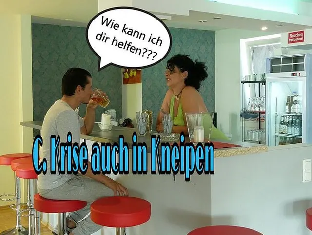 Mein Kneipenfick. Dich nehme ich auseinander