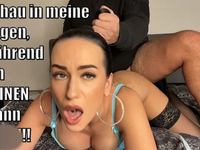 Schau in meine Augen, während ich DEINEN Mann ficke!!!