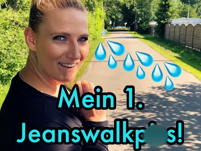Mein 1. Jeanswalkpiss!
