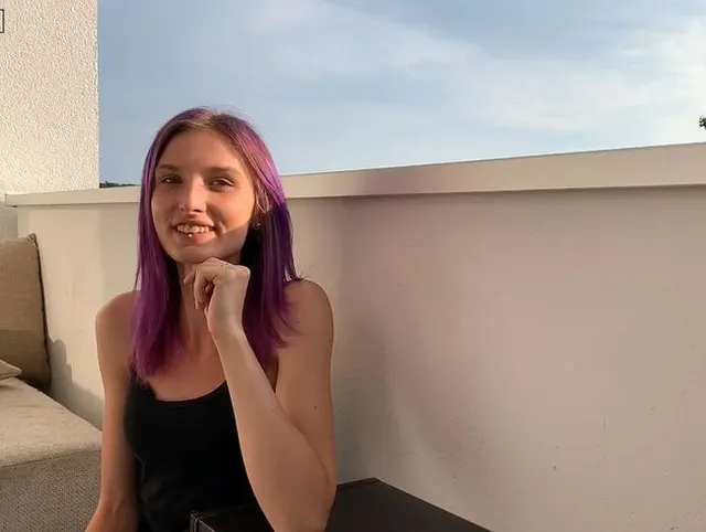 Blowjob auf Balkonien!  | EVA-BERG