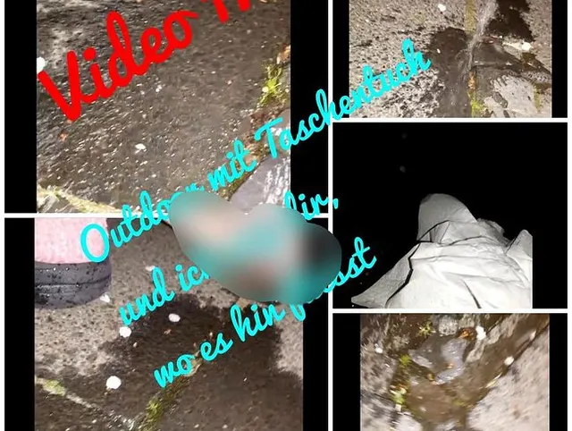 Outdoor mit Taschentuch und