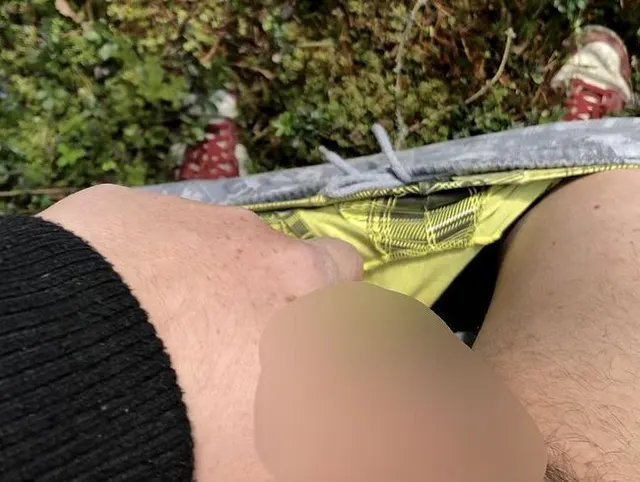 In der Sonne mit Jungschwanz spielen